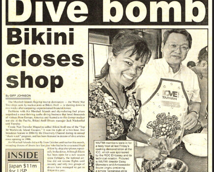 Bikini Atoll dive bombs