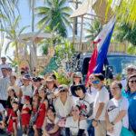 Team Luzon pose at the end of Rita with their float which took first place in the 124th Independence Day activities at Delap park on Sunday, June 12th. Photo: Hazel Pesigan.