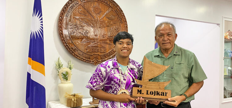 Michael gets VIP welcome