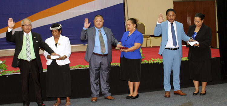 New Cabinet members sworn in