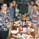 JICA officials joined with Marshall Islands graduates of the SDG Global Leader masters degree program to celebrate their success and reunite the group. Photo: Hilary Hosia.