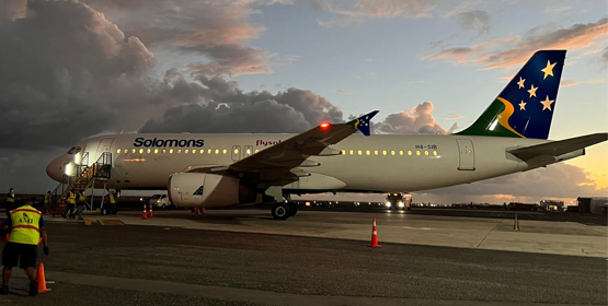 Aussies promote air service