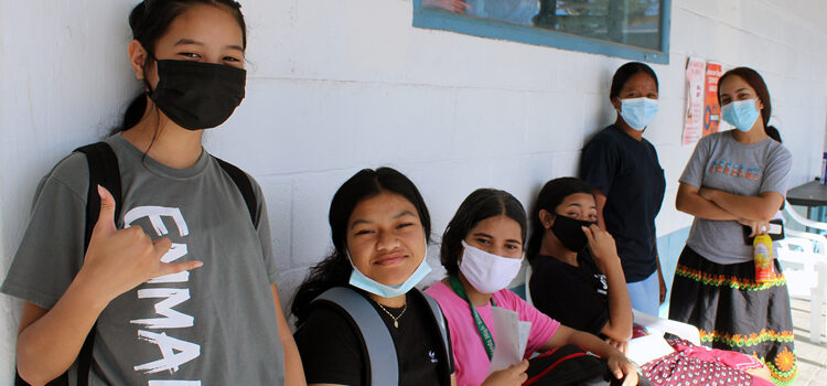 Schools do packets, in-person