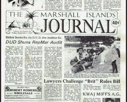 DUD shuns RepMar audit