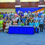 A large group of RMI authorities joined this week for a three-day “after action review” of the Covid situation in RMI. Photo: Hilary Hosia.