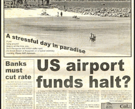 Power ration hurts Jaluit