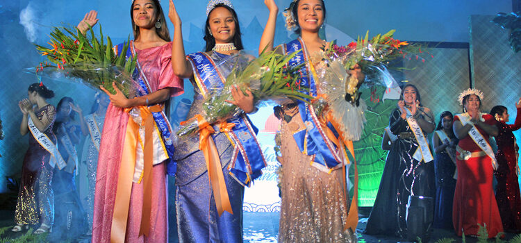 Claret crowned Miss Marshall Is.