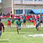 Running races were among a slate of competitions that followed a walkathon to close out Education Week at Marshall Islands High School last Friday.