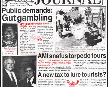 El Niño hits Majuro hard