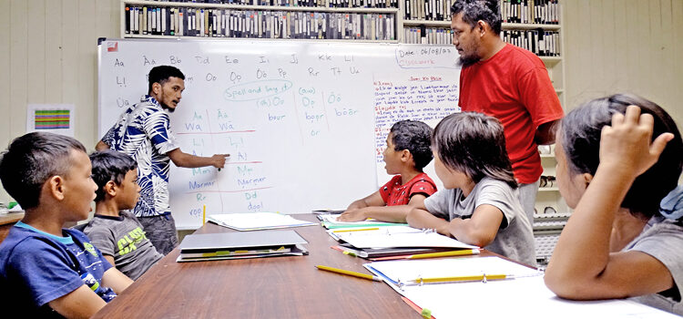 Alele promotes language use