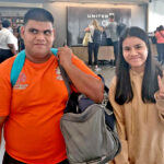 John Capelle, left, and Shelma Namto are representing the Marshall Islands in the World Special Olympic Games in Berlin this month.
