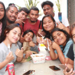 Participants in the Upward Bound summer program were spotted having a good time by man around town Wilmer Joel in between a rigorous academic and extracurricular program at CMI’s Arrak Campus.