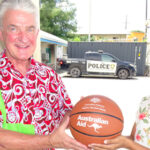 RAMSI contest winner Terina Kilma-Lewis with Australia Charge d’Affaires Derek Taylor. Photo: Hilary Hosia.