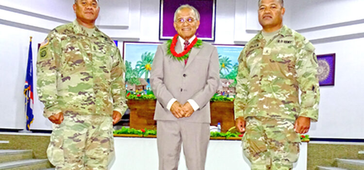 RMI Army men honored