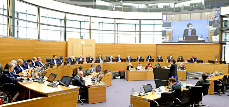 Kathy speaks out in Germany