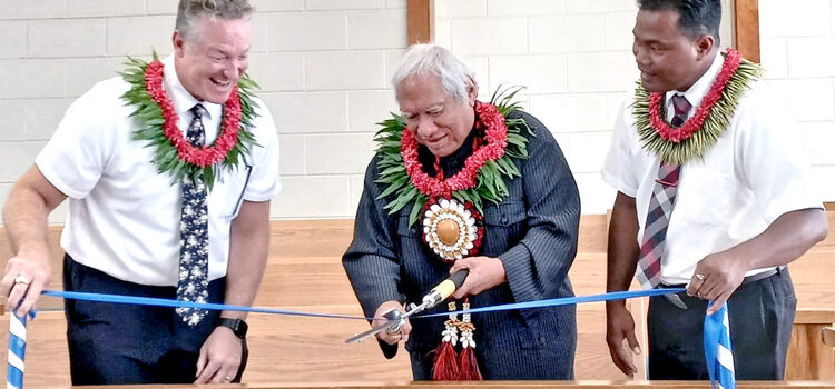 New LDS Kwaj meeting house
