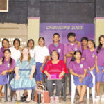 CMI Interim President Dr. Elizabeth Switaj, second from left seated, joined with SDA administrators, staff and students for a signing ceremony aimed at improving math levels for students so they do better in college. Photo: Wilmer Joel.