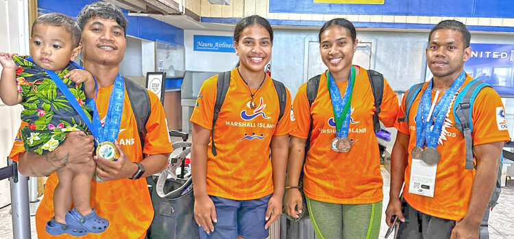 Weightlifters star in Solomons