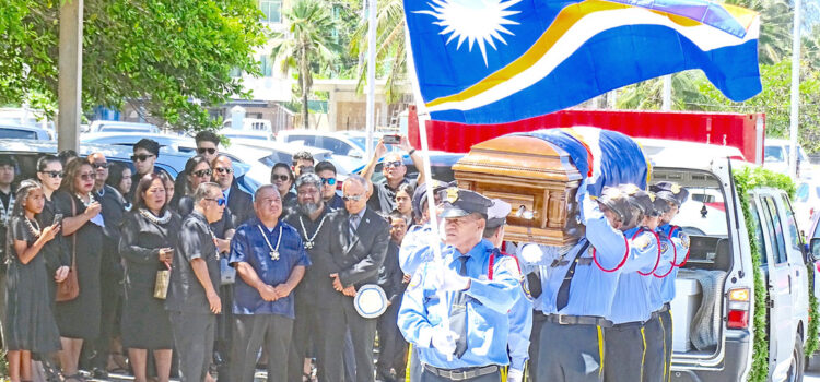 Jiba laid to rest in Majuro