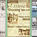 Front pages from 1987, 1999, and 2010.