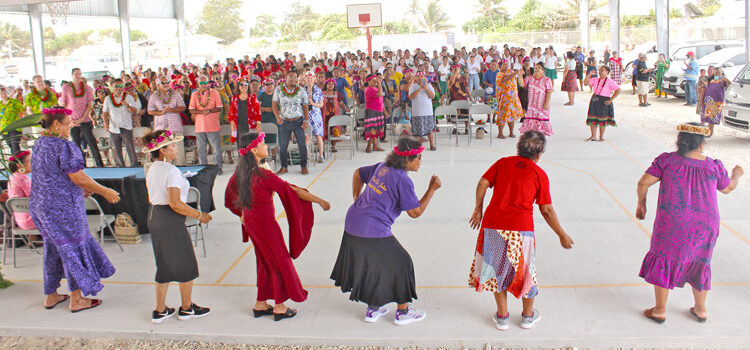 Women celebrate in Majuro