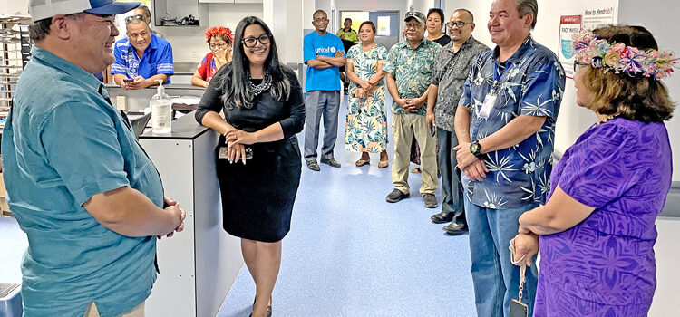 Hilda checks out hospital