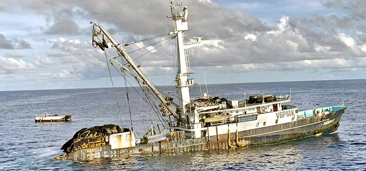 Fishermen rescued by Majuro vessel