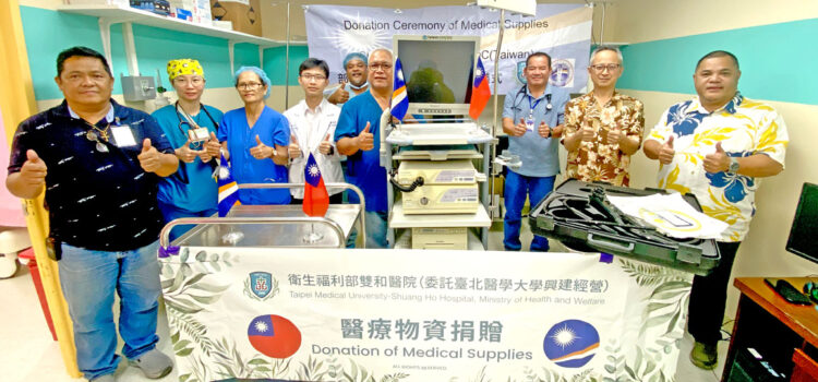 Taiwan donation for early diagnosis