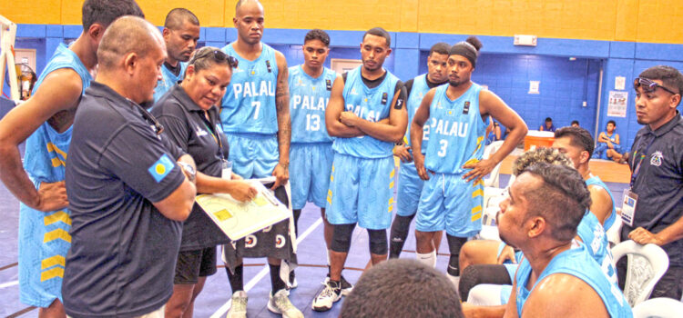 Jubilee coaches Palau men