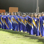 A highlight of the opening ceremony of the Micronesian Games in Majuro was a performance by the Marshall Islands flag dancers. Photo: Wilmer Joel.