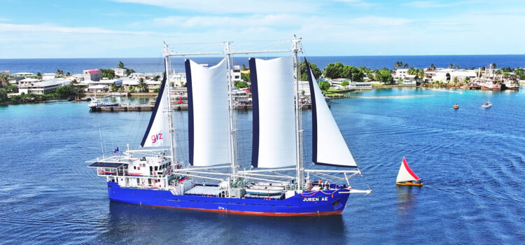 ‘Green’ vessel hailed on arrival