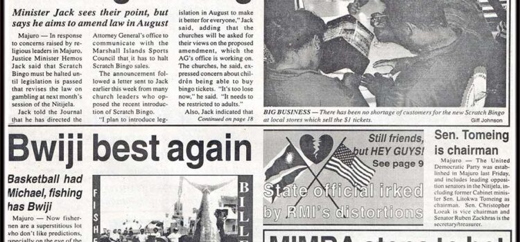 Majuro road nearly done