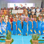 The opening for the Triennial Conference of Pacific Women last Saturday was a spectacular event at the CMI SSG Solomon Sam Sports Court. It featured a dazzling performance by Marshallese young people of dress styles from traditional to modern. Photo: Pacific Community (SPC).