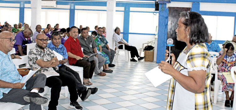 Concon talks at Uliga Church