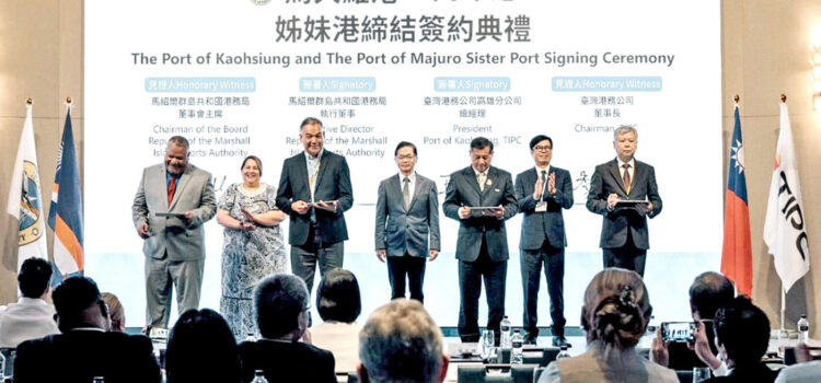 Kaohsiung-Majuro ports tie knot