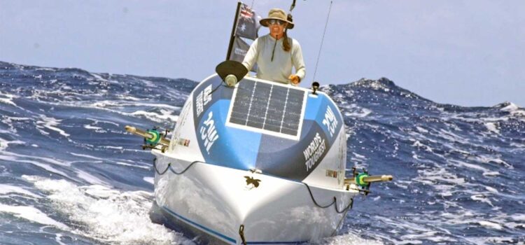 Liz paddles over 2,000 miles