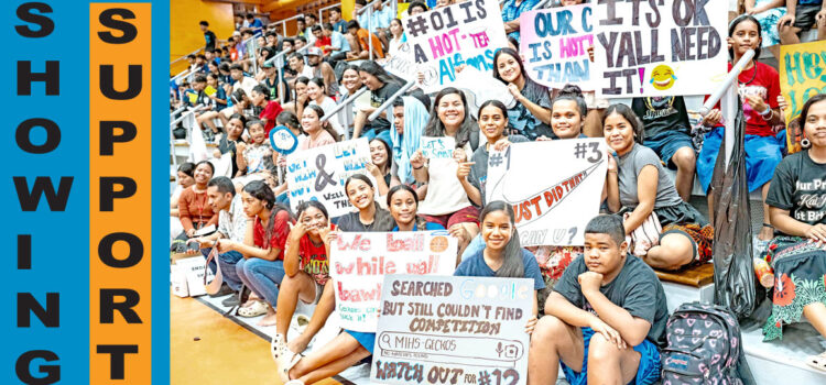 Fabulous fans in Majuro