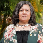 Rhea Moss-Christian is the Executive Director of the Western and Central Pacific Fisheries Commission and the former chair of the Marshall Islands National Nuclear Commission.