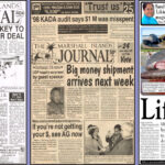 Front pages from 1987, 1999, and 2010