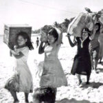 Bikini Islanders were forcibly removed from their atoll by the US Navy to make way for the first post-World War II nuclear tests. Photo: Carl Mydans.