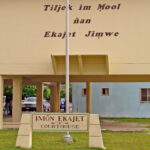 The Majuro courthouse where trials will be held next year for two Majuro jail inmates charged with drug possession.