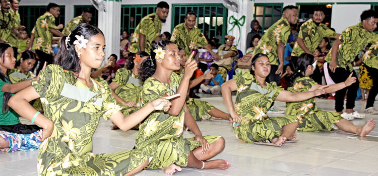 Celebration hits high note