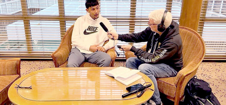 Jaya competes at World Aquatics meet