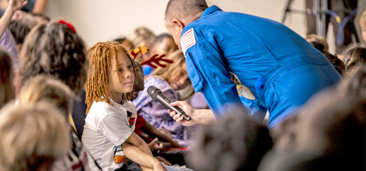 Students get space view