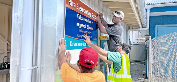 Schools get water stations