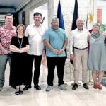 The RMI delegation met with the German ambassador in the Philippines to discuss expansion of sustainable transportation programs in the RMI and the wider Pacific.