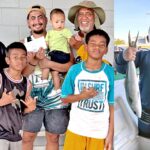 Kids and adults all had a blast during the Looj tournament earlier this month. In this photo, tournament organizer Steven Wakefield is at the back left with winning Team Kottar Ta and Captain Rantley Kattil, right, and happy fishers. Right, Lobbo Wakefield holding two look. Photos: Kyle Aliven.