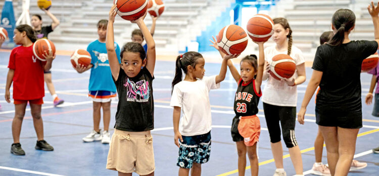 Using basketball to help our kids