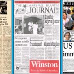 Front pages from 1982, 1991 and 2011.