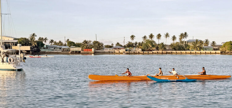 Paddlers prep for Palau